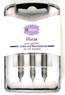 Pk/3 Brause Hatat Calligraphy Nibs for Hebrew, Arabic or Left-Handers - iPenStore