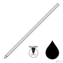 Pk/3 Monteverde D13 SoftRoll Mini (D1) Ballpoint Refills, Black, Medium - iPenStore