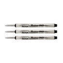 Pk/3 Retro 51 REF5P-B Capless Rollerball Refills for Tornado Pens, Black - iPenStore