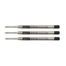 Pk/3 Retro 51 REF71-B Easy Flow Parker-Style Ballpoint Refills, Black - iPenStore