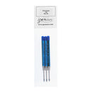Pk/3 Schneider Slider 755 ViscoGlide Parker-style Ballpoint Refills, Blue XB - iPenStore