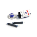 Pk/6 J. Herbin Fountain Pen Ink Cartridges, Eclat De Saphir (Sapphire Blue) - iPenStore