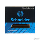 Pk/6 Schneider Fountain Pen Ink Cartridges, Black - iPenStore