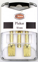 Pk/3 Brause Calligraphy Nibs, Plakat 10 mm
