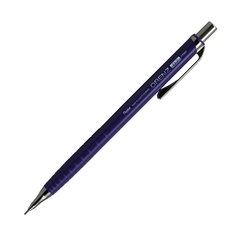 Pentel Orenz PP507C Super Sliding Sleeve Pencil, Blue, 0.7 mm