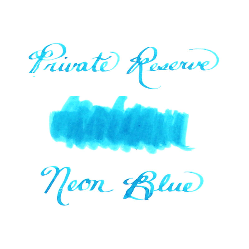Private Reserve 60 ml Bottle Fountain Pen Ink, Neon Blue
