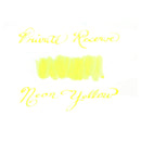 Private Reserve 60 ml Bottle Fountain Pen Ink, Neon Yellow