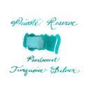 Private Reserve 60 ml Bottle Fountain Pen Ink, Pearlescent Turquoise-Silver