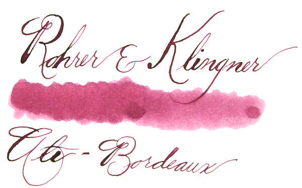 Rohrer & Klingner 50 ml Bottle Fountain Pen Ink, Alt-Bordeaux (Old Bordeaux)