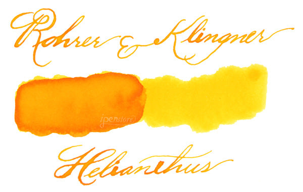 Rohrer & Klingner 50 ml Bottle Fountain Pen Ink, Helianthus (Sunflower)