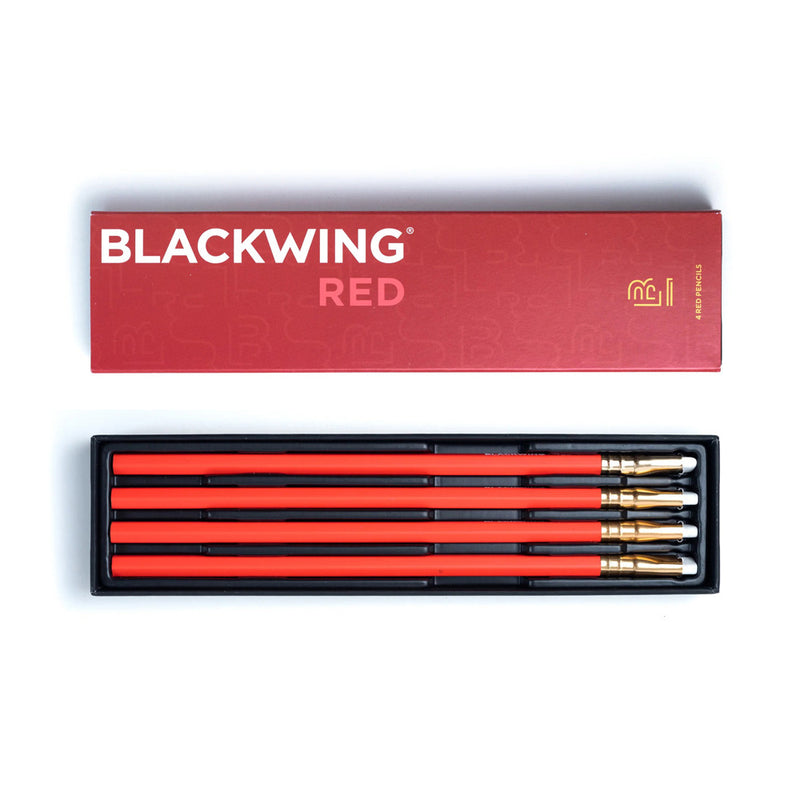 Bx/4 Blackwing Pencils, Red