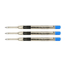 Pk/3 Retro 51 REF77-B Easy Flow Parker-Style Ballpoint Refills, Blue