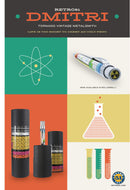 Retro 51 Vintage Metalsmith Tornado Pen, Dmitri, Periodic Table