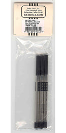 Pk/3 Retro 51 REF71-B Easy Flow Parker-Style Ballpoint Refills, Black
