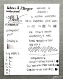 Rohrer & Klingner Dokumentus Waterproof Fountain Pen Ink, 50 ml, Black - iPenStore