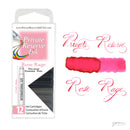 Pk/12 Private Reserve Fountain Pen Ink Cartridges, Rose Rage