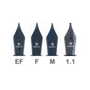 Rosetta Vulcan Fountain Pen, "Stealth" Matte Black - iPenStore