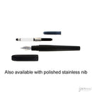 Rosetta Vulcan Fountain Pen, "Stealth" Matte Black - iPenStore