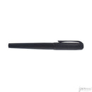 Rosetta Vulcan Fountain Pen, "Stealth" Matte Black, Ruthenium Nib, Broad - iPenStore