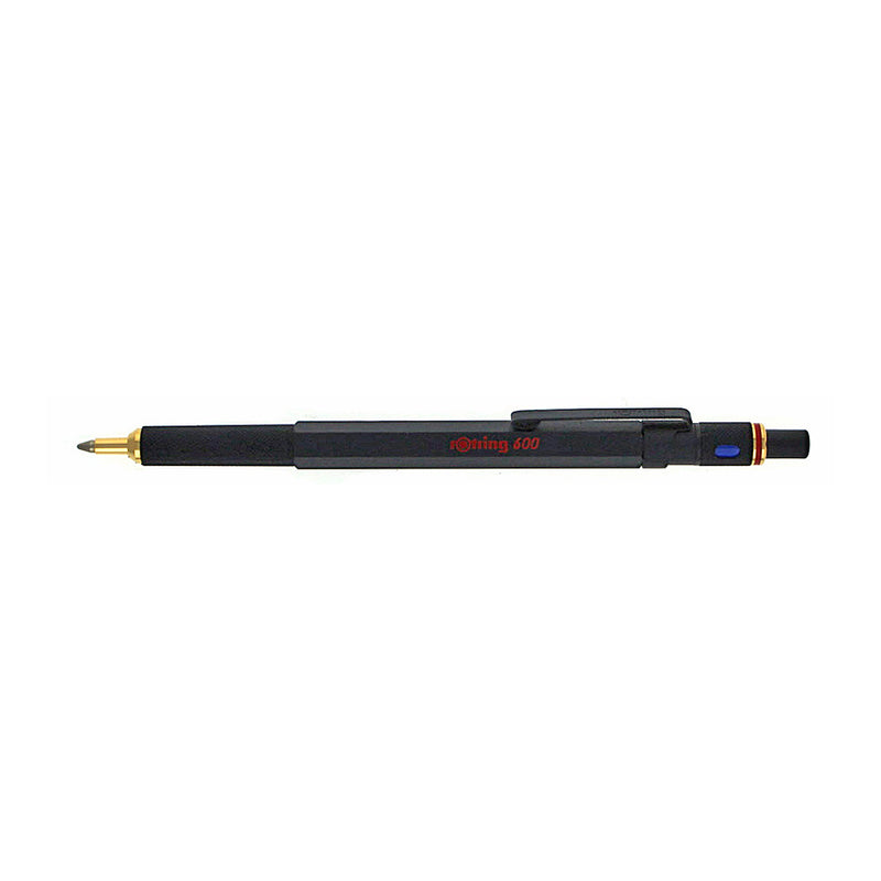 Vintage Rotring 600 Series Retractable Ballpoint Pen, Black