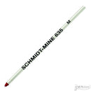 Schmidt 635 Mini Ballpoint Refill, D1, Red, Medium - iPenStore