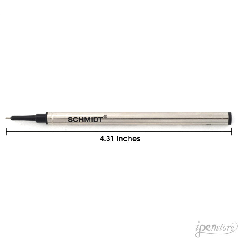 Schmidt 5285 Needlepoint Refill for Rollerball Pens, 0.5 mm, Black EF