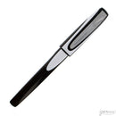 Schneider Ray Fountain Pen, Dark Blue with Light Grey Trim, Left Handed - iPenStore