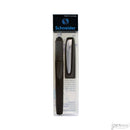 Schneider Ray Fountain Pen, Onyx with Grey Trim - iPenStore