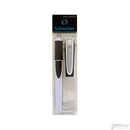 Schneider Ray Fountain Pen, White with Dark Grey Trim, Left Hand - iPenStore