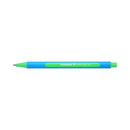 Schneider Slider Edge Triangular-Barrel Viscoglide Ballpoint Pen, Green XB - iPenStore