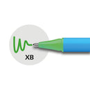 Schneider Slider Edge Triangular-Barrel Viscoglide Ballpoint Pen, Green XB - iPenStore