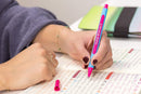 Schneider Slider Edge Triangular-Barrel Viscoglide Ballpoint Pen, Pink XB - iPenStore