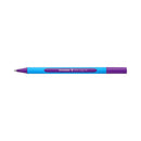 Schneider Slider Edge Triangular-Barrel Viscoglide Ballpoint Pen, VIolet XB - iPenStore