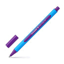Schneider Slider Edge Triangular-Barrel Viscoglide Ballpoint Pen, VIolet XB - iPenStore