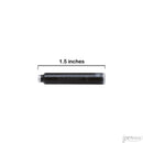 Pk/6 Schneider Fountain Pen Ink Cartridges, Black