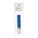 Pk/3 Schneider Slider 755 ViscoGlide Parker-style Ballpoint Refills, Blue XB