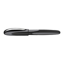 Schneider Ray Ink Cartridge Rollerball Pen, Onyx with Grey Trim