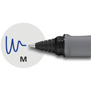 Schneider Ray Ink Cartridge Rollerball Pen, Dark Blue with Grey Trim