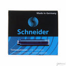 Pk/6 Schneider Fountain Pen Ink Cartridges, Blue