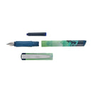Schneider Inx Sportive Fountain Pen, Blue-Green, Biker, Medium Nib