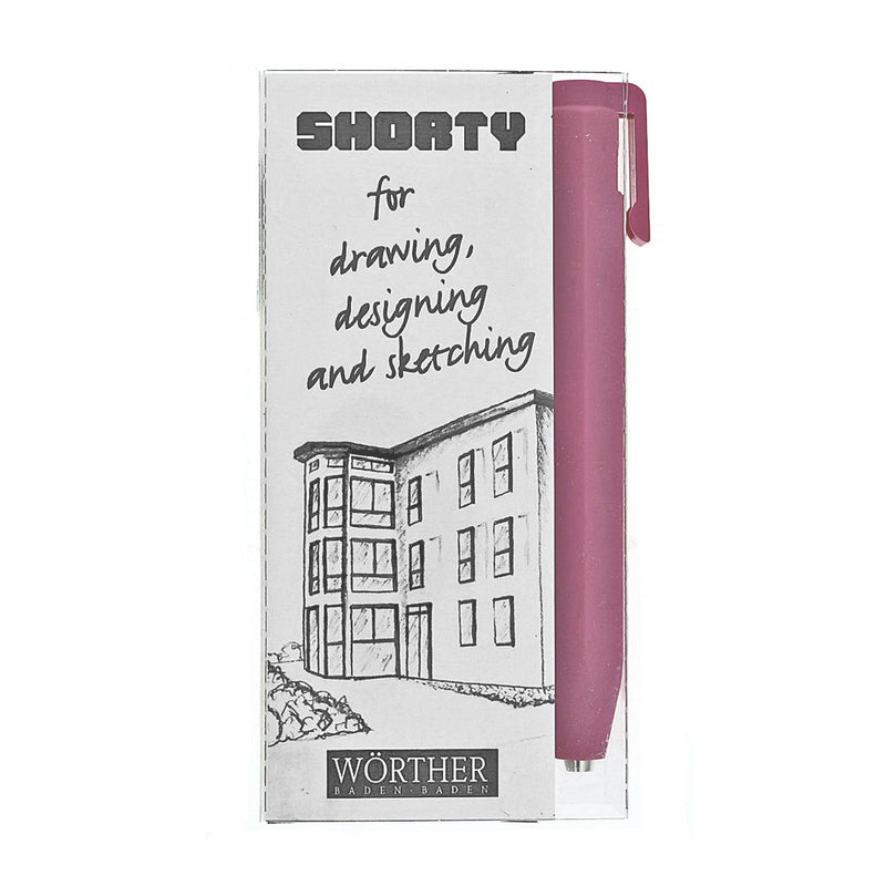 Worther Shorty Soft Grip 3.15 mm Mechanical Pencil, Rosa