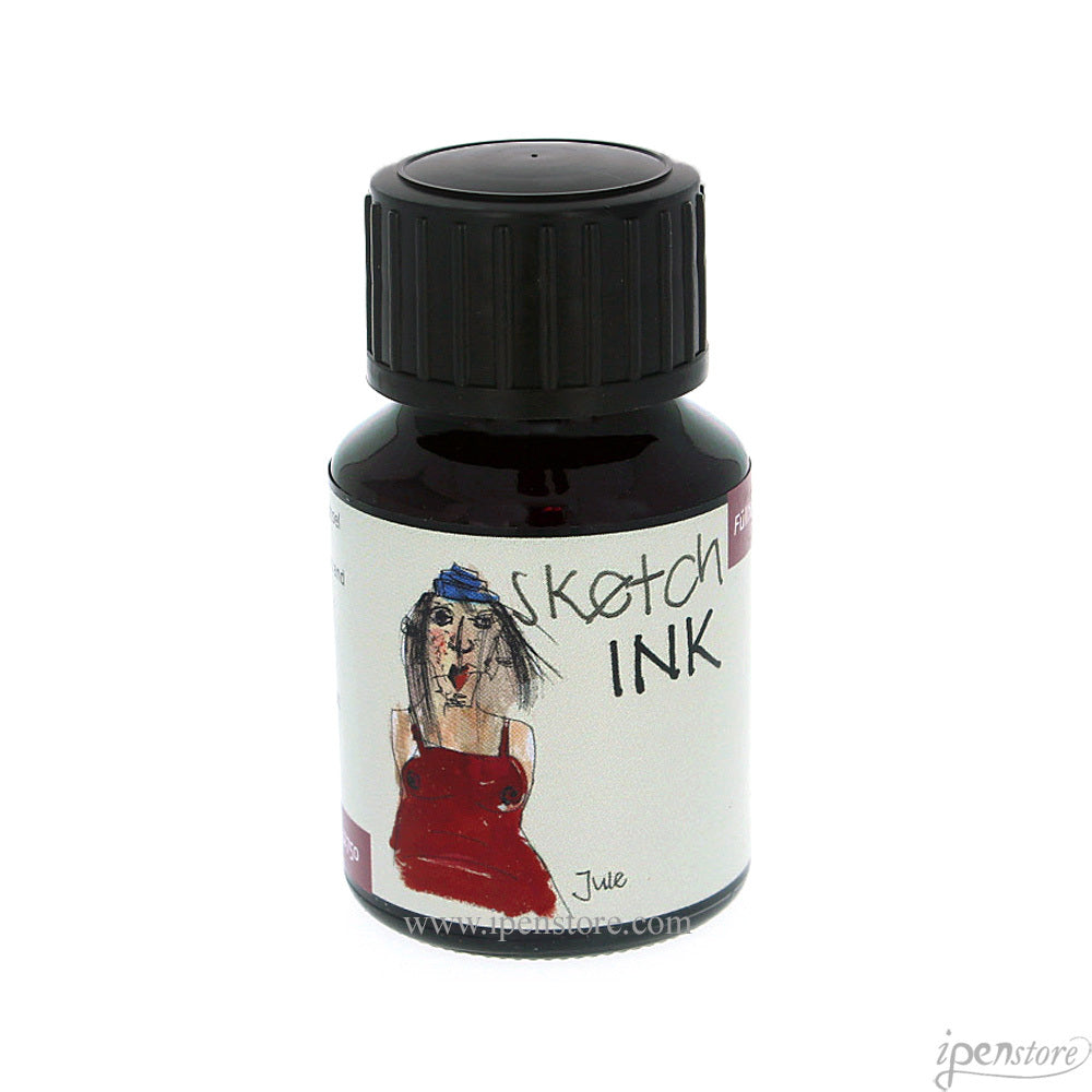 Rohrer & Klingner 50 ml Bottle Fountain Pen sketchINK, Jule
