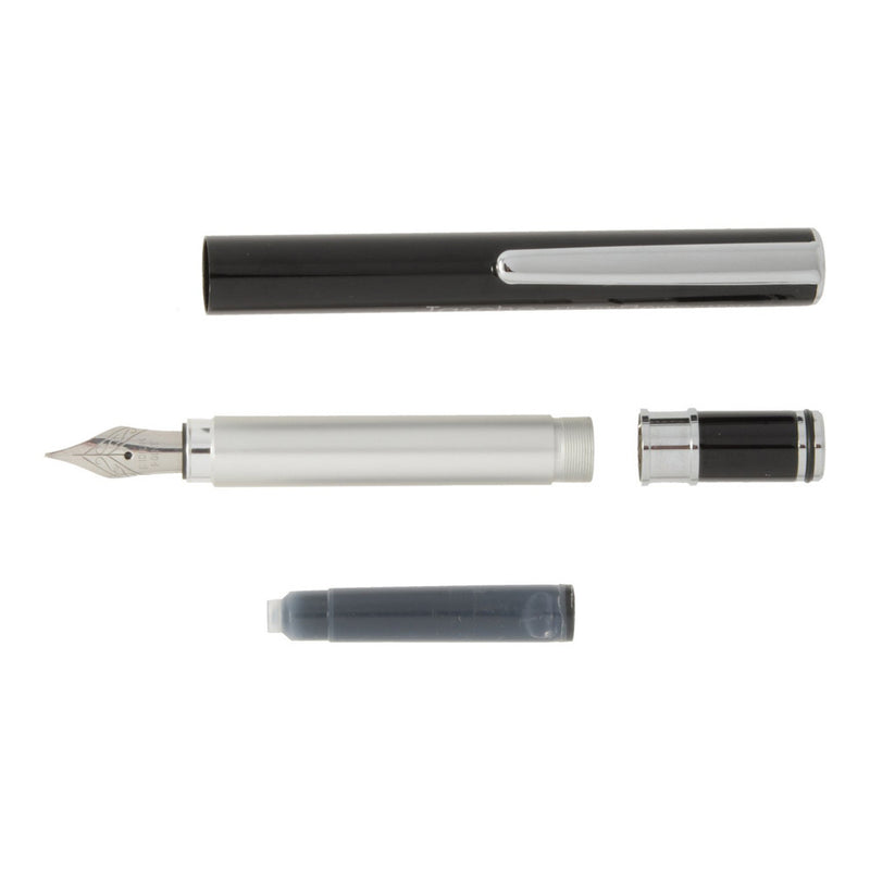 Ohto Tasche Fountain Pen FF-10T, Black