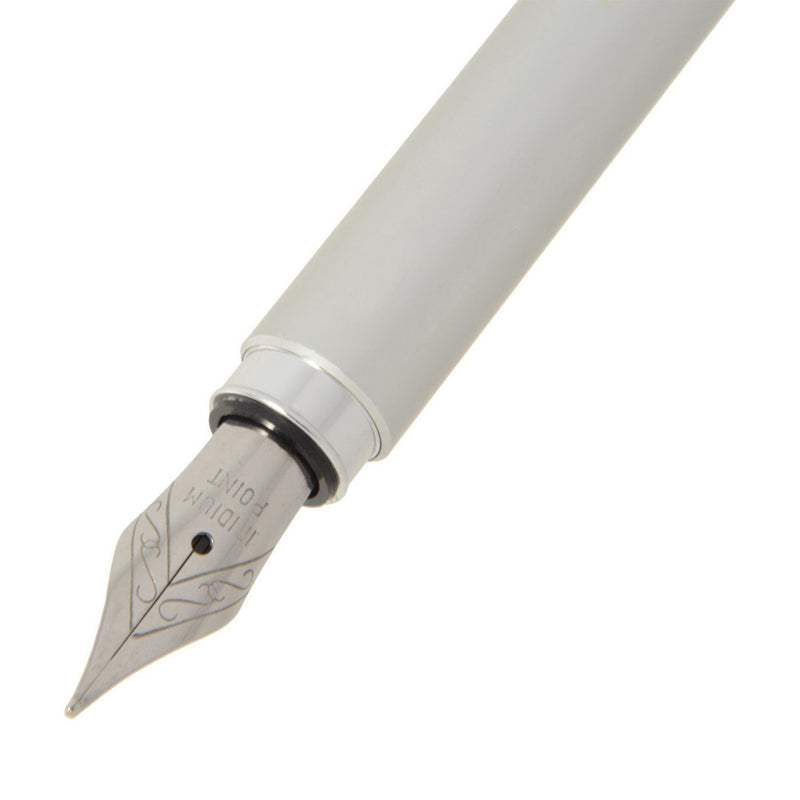 Ohto Tasche Fountain Pen FF-10T, Silver