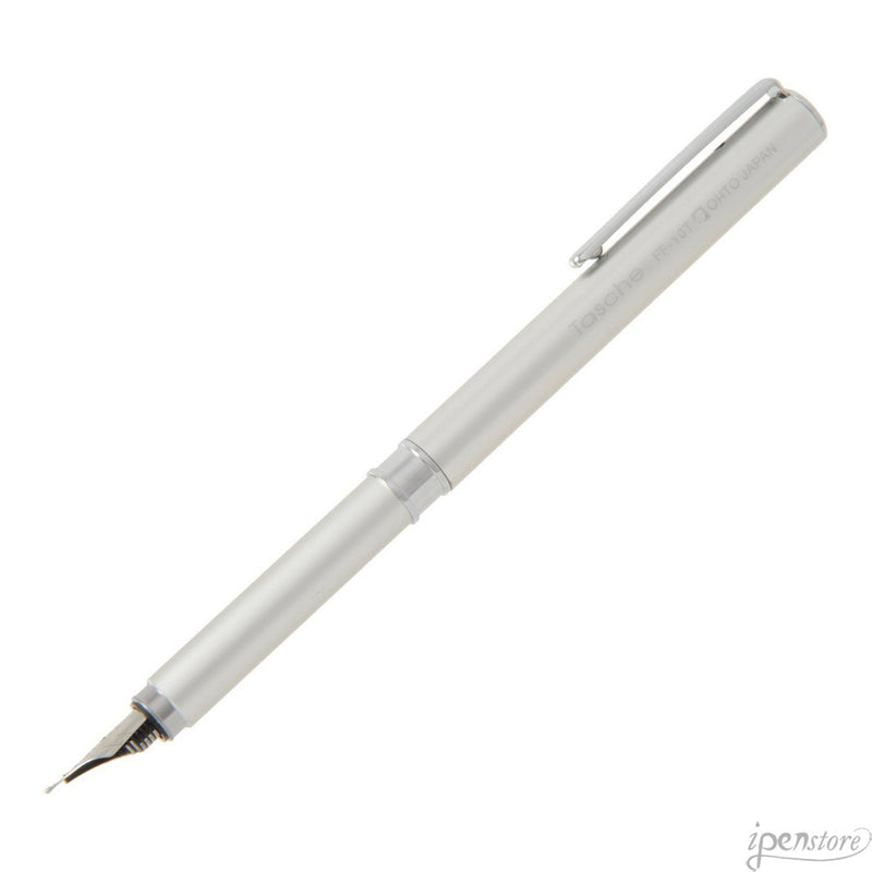 Ohto Tasche Fountain Pen FF-10T, Silver