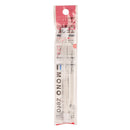 Pk/2 Tombow MONO Zero Push Button Eraser Refills, 2.3 mm Round Tip