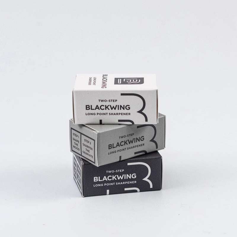 Blackwing Long Point Two-Step Pencil Sharpener, Grey