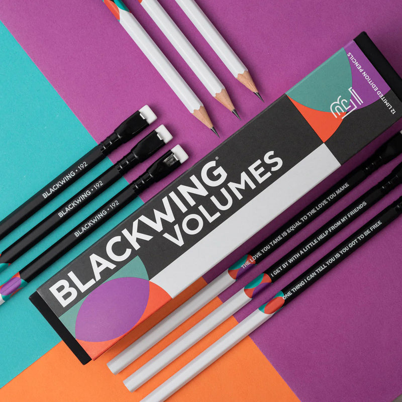 Bx/12 Blackwing Pencils, Ltd Edition, Volume 192, Lennon & McCartney