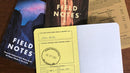3 Field Notes Notebooks, 3.5" x 5.5", National Parks, Series F, Glacier-Hawai'i-Everglades