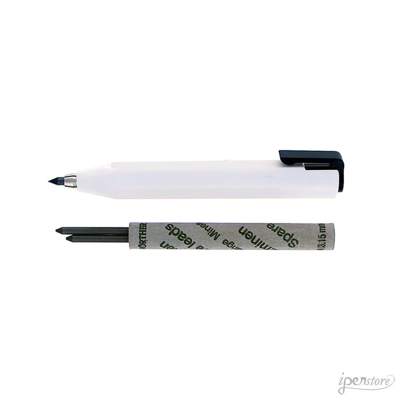 Worther Shorty 3.15 mm Mechanical Pencil, White